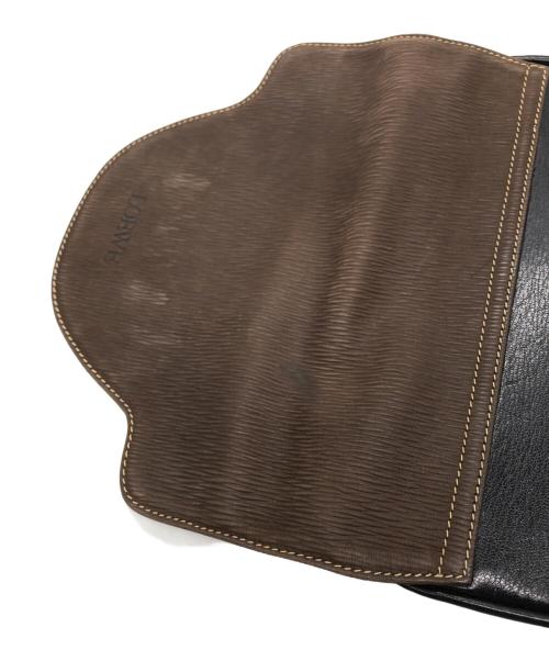 LOEWE（ロエベ）LOEWE (ロエベ) ベラスケスセカンドバッグ ブラウン×ブラックの古着・服飾アイテム