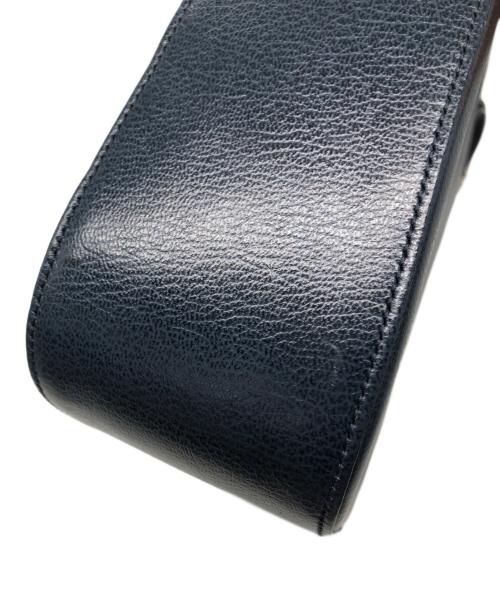 Salvatore Ferragamo（サルヴァトーレ フェラガモ）Salvatore Ferragamo (サルヴァトーレ フェラガモ) ガンチーニショルダーバッグ ネイビーの古着・服飾アイテム