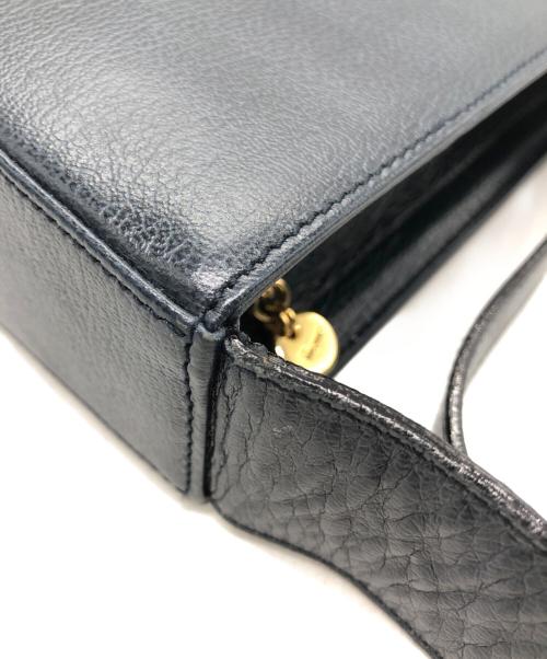 Salvatore Ferragamo（サルヴァトーレ フェラガモ）Salvatore Ferragamo (サルヴァトーレ フェラガモ) ガンチーニショルダーバッグ ネイビーの古着・服飾アイテム