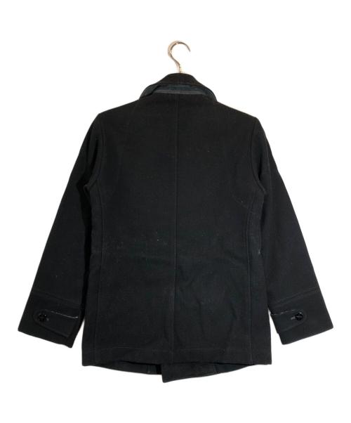 STONE ISLAND（ストーンアイランド）STONE ISLAND (ストーンアイランド) メルトンウールPコート ブラック サイズ:SIZE Sの古着・服飾アイテム