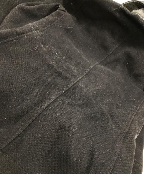 STONE ISLAND（ストーンアイランド）STONE ISLAND (ストーンアイランド) メルトンウールPコート ブラック サイズ:SIZE Sの古着・服飾アイテム