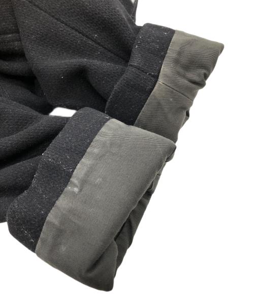 STONE ISLAND（ストーンアイランド）STONE ISLAND (ストーンアイランド) メルトンウールPコート ブラック サイズ:SIZE Sの古着・服飾アイテム