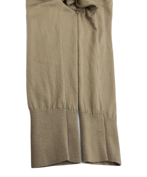 SALON adam et rope'（サロンアダムエロペ）SALON adam et rope' (サロンアダムエロペ) 30ゲージウールニットカーディガン ベージュ サイズ:SIZE Freeの古着・服飾アイテム