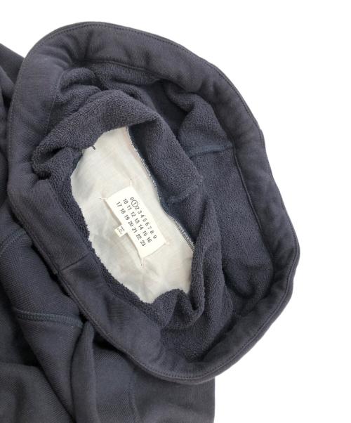 Maison Margiela（メゾンマルジェラ）Maison Margiela (メゾンマルジェラ) フーデッドスウェットワンピース ネイビー サイズ:SIZE 42の古着・服飾アイテム