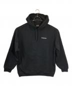 BALENCIAGAバレンシアガ）の古着「ロゴプルオーバーパーカー」｜ブラック