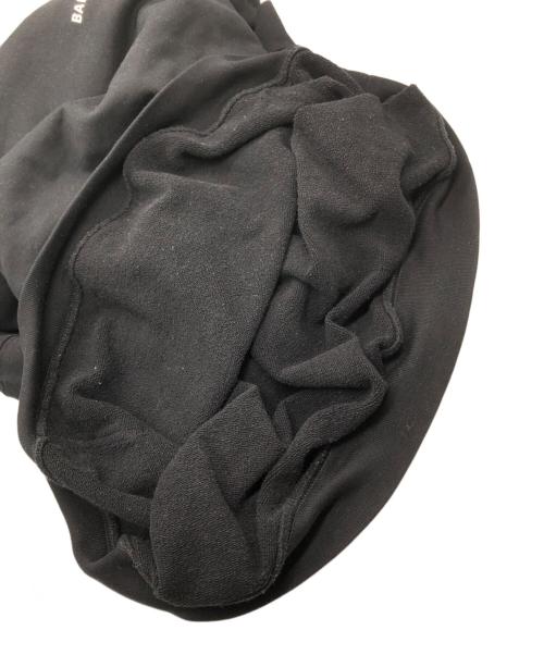 BALENCIAGA（バレンシアガ）BALENCIAGA (バレンシアガ) ロゴプルオーバーパーカー ブラック サイズ:SIZE XLの古着・服飾アイテム
