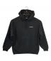 BALENCIAGA（バレンシアガ）の古着「ロゴプルオーバーパーカー」｜ブラック