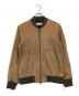 ETONNE（エトネ）の古着「スウェードブルゾン」｜ブラウン
