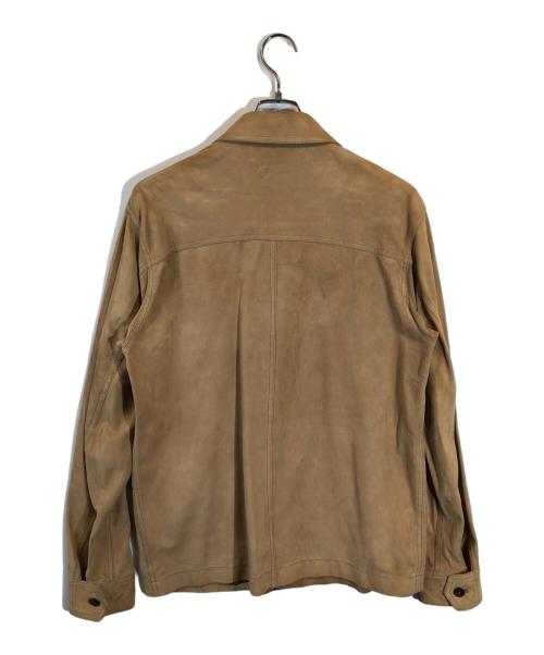 VALSTAR（ヴァルスター）Valstar (ヴァルスター) ゴートレザー サファリジャケット ベージュ サイズ:SIZE 50の古着・服飾アイテム