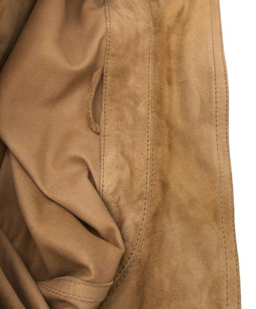 VALSTAR（ヴァルスター）Valstar (ヴァルスター) ゴートレザー サファリジャケット ベージュ サイズ:SIZE 50の古着・服飾アイテム