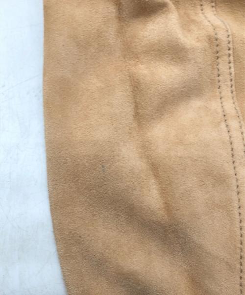 VALSTAR（ヴァルスター）Valstar (ヴァルスター) ゴートレザー サファリジャケット ベージュ サイズ:SIZE 50の古着・服飾アイテム