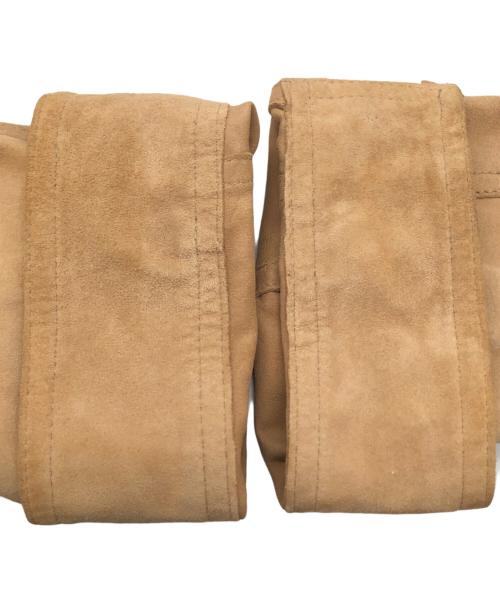 VALSTAR（ヴァルスター）Valstar (ヴァルスター) ゴートレザー サファリジャケット ベージュ サイズ:SIZE 50の古着・服飾アイテム