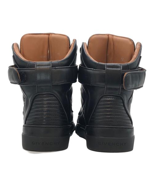 GIVENCHY（ジバンシィ）GIVENCHY (ジバンシィ) ハイカットスニーカー ブラック サイズ:SIZE 39の古着・服飾アイテム