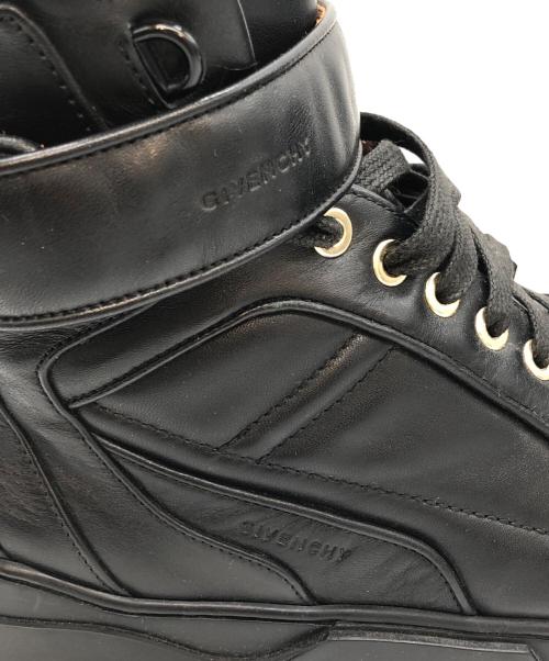 GIVENCHY（ジバンシィ）GIVENCHY (ジバンシィ) ハイカットスニーカー ブラック サイズ:SIZE 39の古着・服飾アイテム
