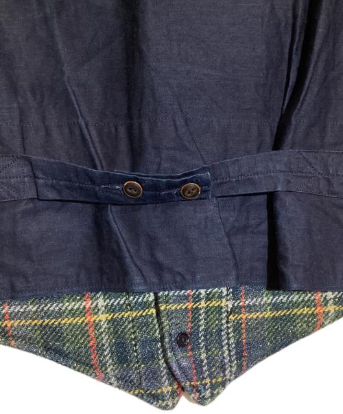 45R（フォーティファイブ・アール）45R (フォーティファイブ・アール) インディゴコットンツイードの908ベスト グリーン サイズ:2の古着・服飾アイテム