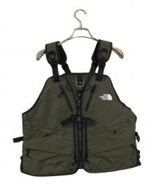 THE NORTH FACE（ザ ノース フェイス）の古着「ギアメッシュベスト」｜オリーブ