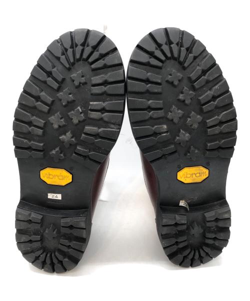 FUNCTION PULSE（ファンクションパルス）FUNCTION PULSE (ファンクションパルス) レザーブーツ ブラウン サイズ:SIZE 24の古着・服飾アイテム