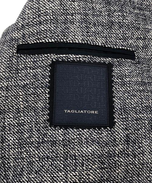 TAGLIATORE（タリアトーレ）TAGLIATORE (タリアトーレ) 2Bシングルテーラードジャケット グレー サイズ:50/Rの古着・服飾アイテム