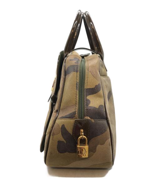 Christian Dior（クリスチャン ディオール）Christian Dior (クリスチャン ディオール) 迷彩ダブルサドルバッグ グリーンの古着・服飾アイテム