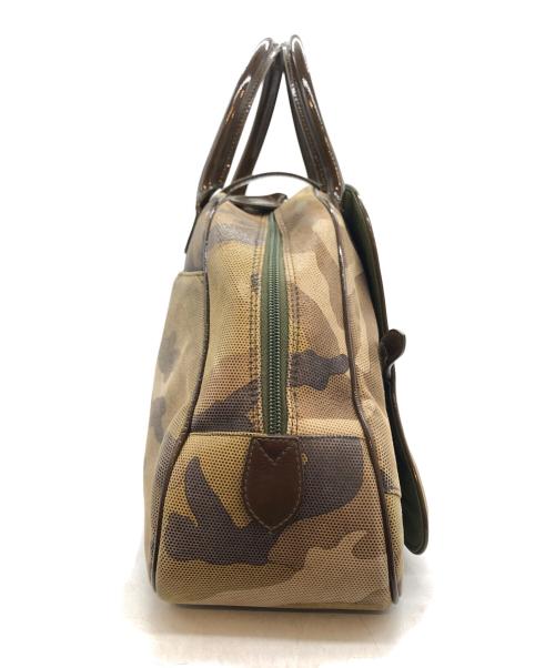 Christian Dior（クリスチャン ディオール）Christian Dior (クリスチャン ディオール) 迷彩ダブルサドルバッグ グリーンの古着・服飾アイテム