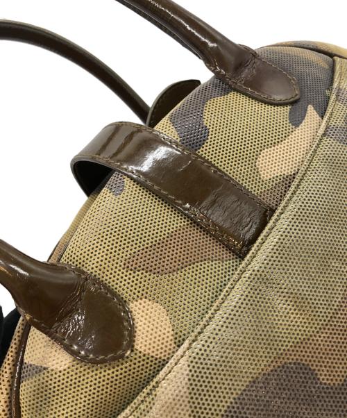 Christian Dior（クリスチャン ディオール）Christian Dior (クリスチャン ディオール) 迷彩ダブルサドルバッグ グリーンの古着・服飾アイテム