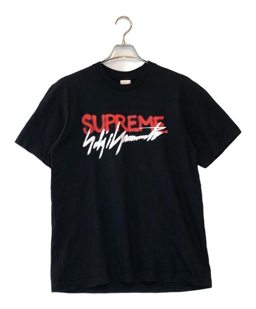 SUPREME（シュプリーム）Supreme (シュプリーム) YOHJI YAMAMOTO (ヨウジヤマモト) Logo Tee ブラック×レッド サイズ:Mの古着・服飾アイテム