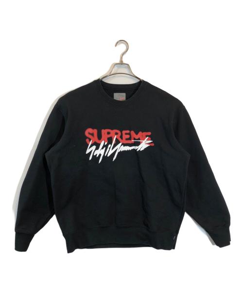 SUPREME（シュプリーム）Supreme (シュプリーム) YOHJI YAMAMOTO (ヨウジヤマモト) Crewneck ブラック サイズ:SIZE Mの古着・服飾アイテム