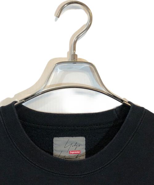 SUPREME（シュプリーム）Supreme (シュプリーム) YOHJI YAMAMOTO (ヨウジヤマモト) Crewneck ブラック サイズ:SIZE Mの古着・服飾アイテム