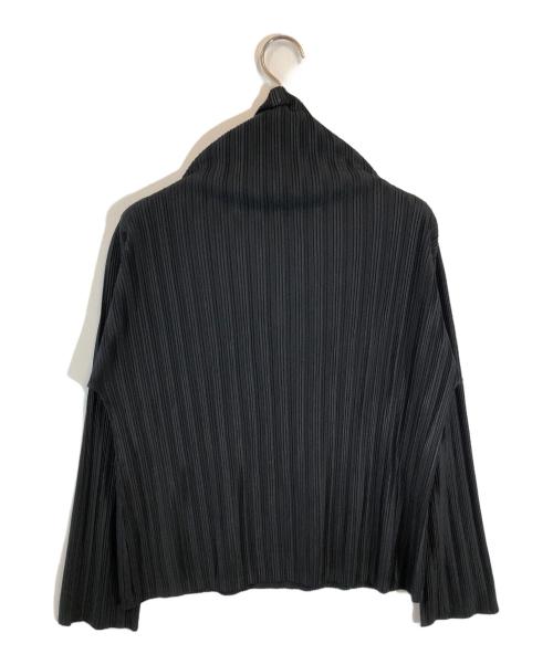 PLEATS PLEASE（プリーツプリーズ）PLEATS PLEASE (プリーツプリーズ) プリーツカットソー ブラック サイズ:SIZE 3の古着・服飾アイテム