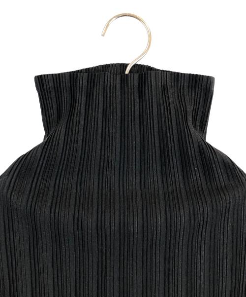 PLEATS PLEASE（プリーツプリーズ）PLEATS PLEASE (プリーツプリーズ) プリーツカットソー ブラック サイズ:SIZE 3の古着・服飾アイテム