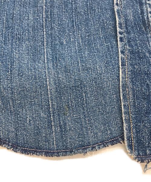 Wrangler（ラングラー）Wrangler (ラングラー) 27MW デニムウエスタンシャツ ブルー サイズ:不明の古着・服飾アイテム