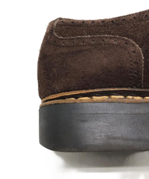 PARABOOT（パラブーツ）PARABOOT (パラブーツ) スエードウイングチップシューズ ブラウン サイズ:SIZE 7 1/2の古着・服飾アイテム