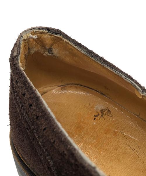 PARABOOT（パラブーツ）PARABOOT (パラブーツ) スエードウイングチップシューズ ブラウン サイズ:SIZE 7 1/2の古着・服飾アイテム
