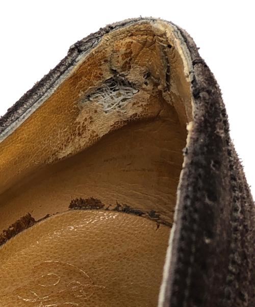 PARABOOT（パラブーツ）PARABOOT (パラブーツ) スエードウイングチップシューズ ブラウン サイズ:SIZE 7 1/2の古着・服飾アイテム