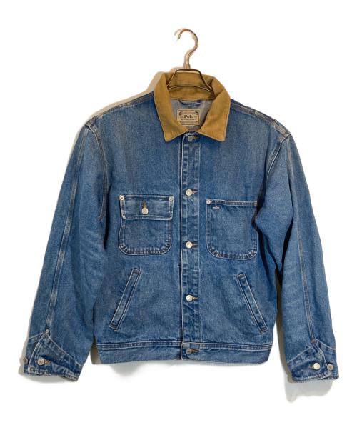 POLO RALPH LAUREN（ポロ・ラルフローレン）POLO RALPH LAUREN (ポロ・ラルフローレン) デニムジャケット インディゴ サイズ:SIZE Sの古着・服飾アイテム