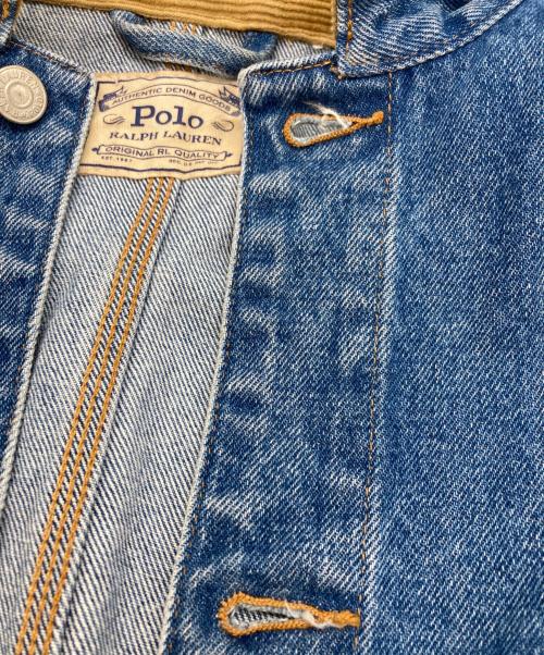 POLO RALPH LAUREN（ポロ・ラルフローレン）POLO RALPH LAUREN (ポロ・ラルフローレン) デニムジャケット インディゴ サイズ:SIZE Sの古着・服飾アイテム