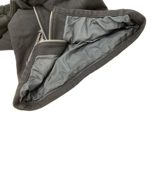 skookum（スクーカム）SKOOKUM (スクーカム) US (アス) Mid-Length Wool Melton Parka ブラック サイズ:SIZE 36の古着・服飾アイテム