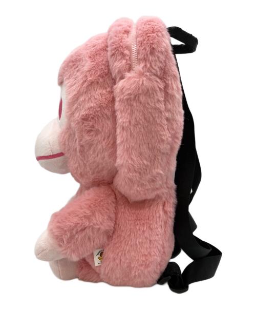 A BATHING APE BABY MiLO（ア ベイシング エイプベイビーマイロ）A bathing ape baby milo (ア ベイシング エイプベイビーマイロ) リュック ピンクの古着・服飾アイテム