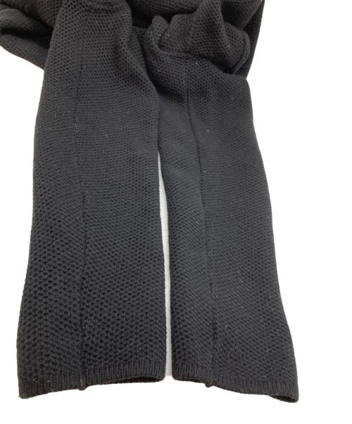 LARDINI（ラルディーニ）LARDINI (ラルディーニ) ウールハニカムニットジャケット ブラック サイズ:SIZE XSの古着・服飾アイテム