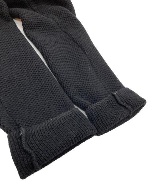 LARDINI（ラルディーニ）LARDINI (ラルディーニ) ウールハニカムニットジャケット ブラック サイズ:SIZE XSの古着・服飾アイテム