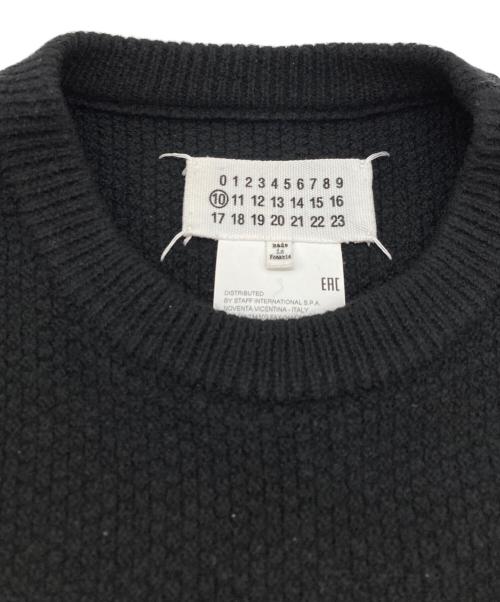 Maison Margiela（メゾンマルジェラ）Maison Margiela (メゾンマルジェラ) ジャガードニット ブラック サイズ:SIZE Sの古着・服飾アイテム