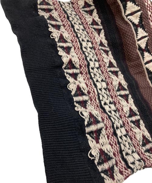 Maison Margiela（メゾンマルジェラ）Maison Margiela (メゾンマルジェラ) ジャガードニット ブラック サイズ:SIZE Sの古着・服飾アイテム