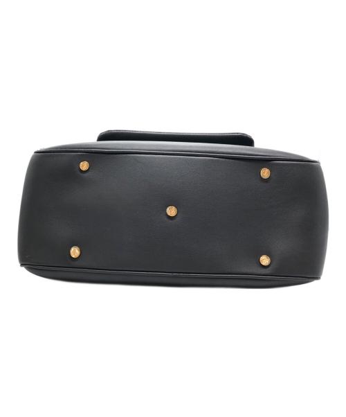 CHOPARD（ショパール）CHOPARD (ショパール) ハッピーダイヤモンドハンドバッグ ブラックの古着・服飾アイテム