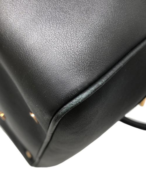 CHOPARD（ショパール）CHOPARD (ショパール) ハッピーダイヤモンドハンドバッグ ブラックの古着・服飾アイテム