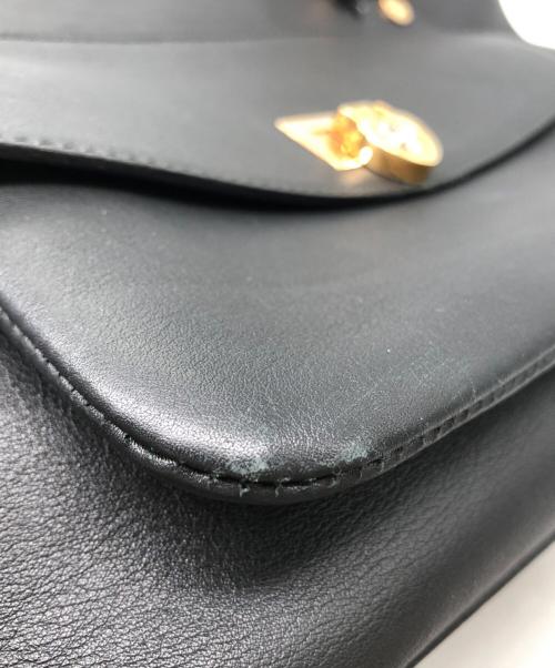 CHOPARD（ショパール）CHOPARD (ショパール) ハッピーダイヤモンドハンドバッグ ブラックの古着・服飾アイテム