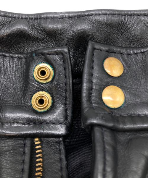 Langlitz Leathers（ラングリッツレザー）Langlitz Leathers (ラングリッツレザー) レザーパンツ ブラック サイズ:SIZE W30×L32の古着・服飾アイテム