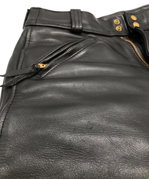 Langlitz Leathers（ラングリッツレザー）Langlitz Leathers (ラングリッツレザー) レザーパンツ ブラック サイズ:SIZE W30×L32の古着・服飾アイテム