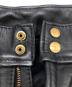 中古・古着 Langlitz Leathers (ラングリッツレザー) レザーパンツ ブラック サイズ:SIZE W30×L32：50000円