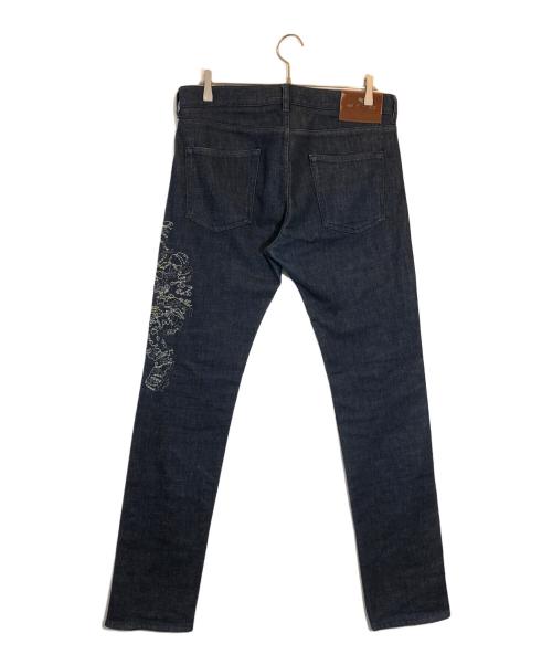 ETRO（エトロ）ETRO (エトロ) 刺繍デニムパンツ インディゴ サイズ:SIZE 32の古着・服飾アイテム