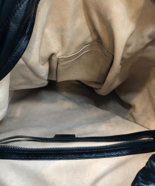 GUCCI（グッチ）GUCCI (グッチ) GGマーモント, リベル バックパック (GG Marmont Re(belle) Backpack) ブラックの古着・服飾アイテム